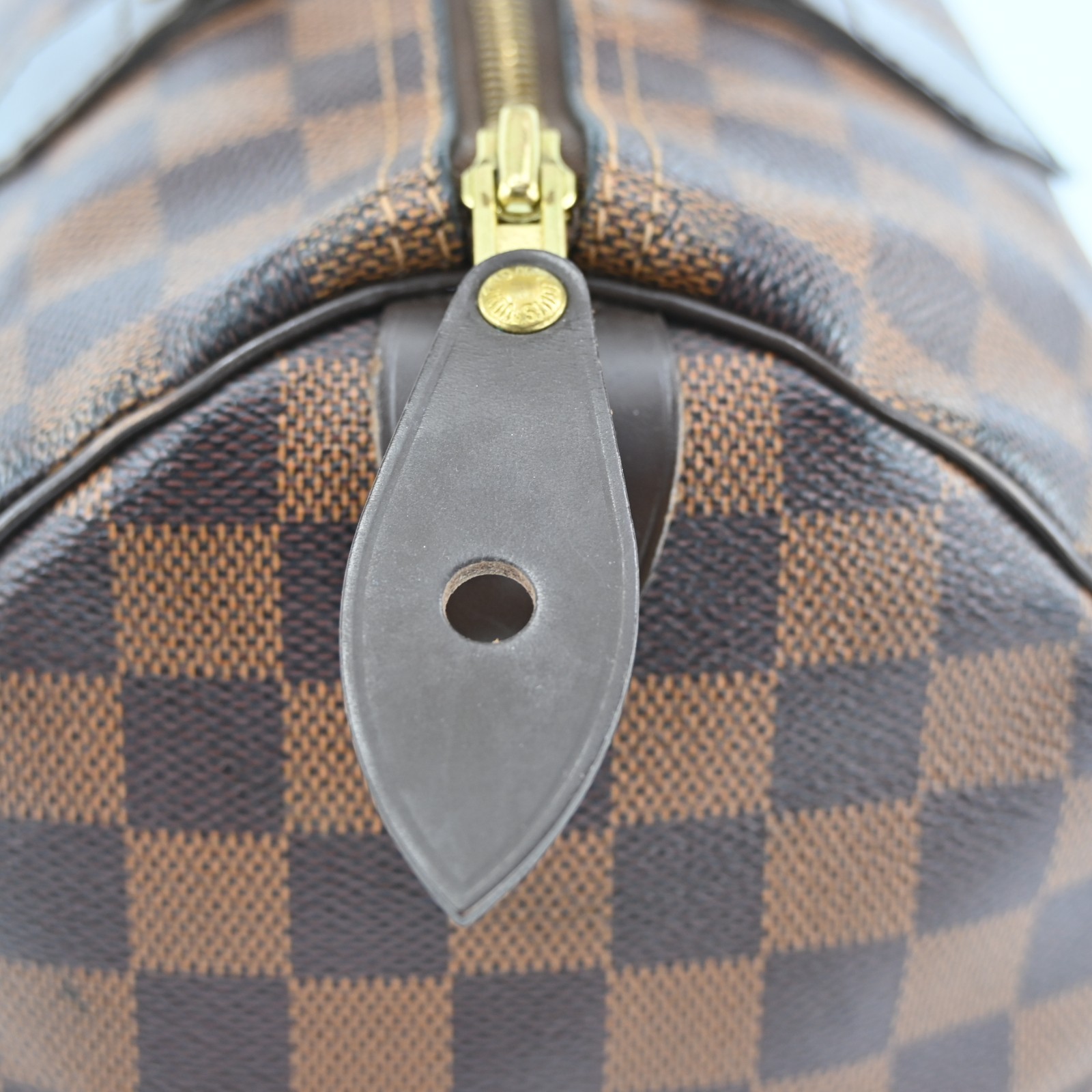 LOUIS VUITTON Damier Ebene Speedy 30 Hand Bag LV C1875OC803