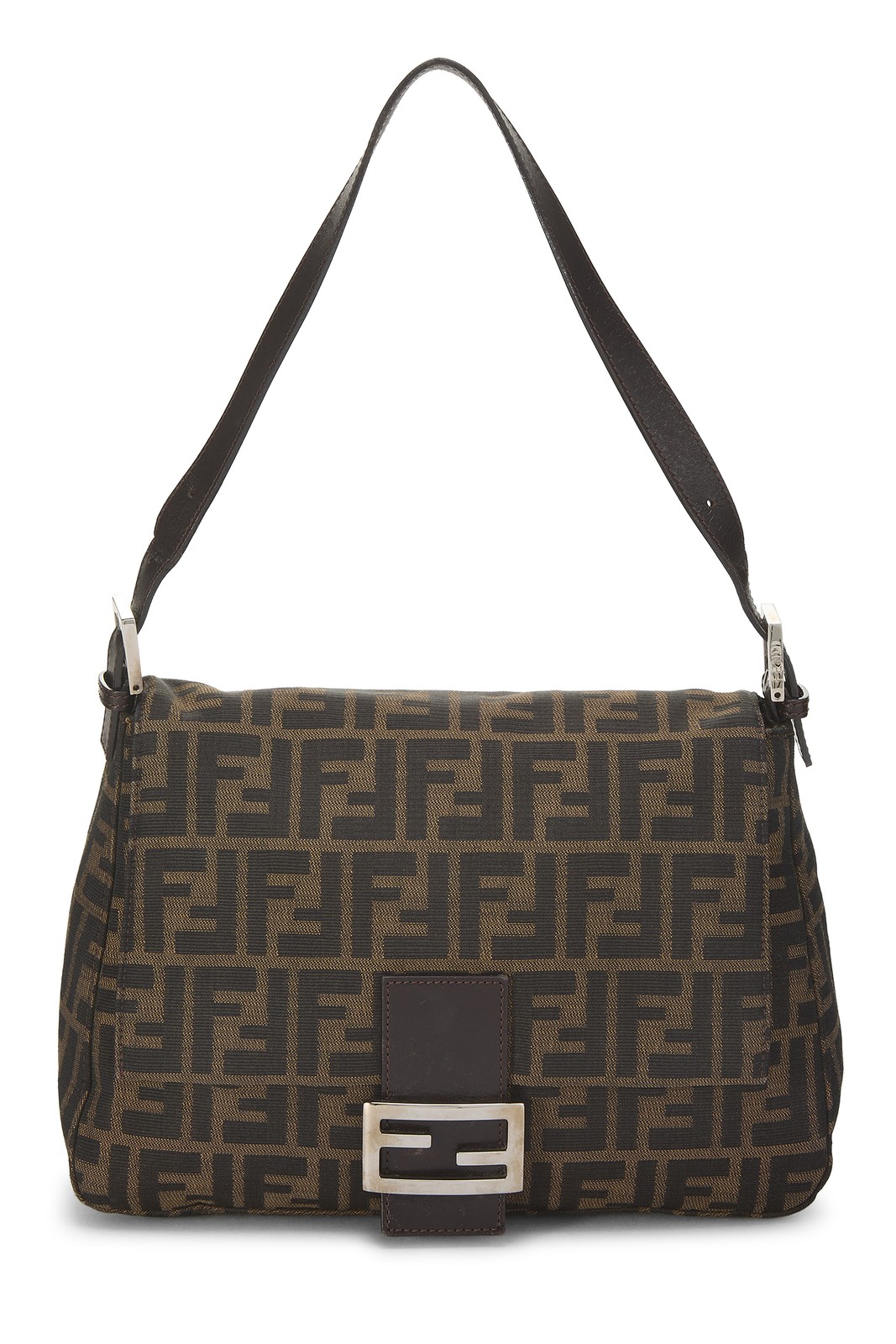 Fendi Brown Zucca Canvas Mama – WGACA