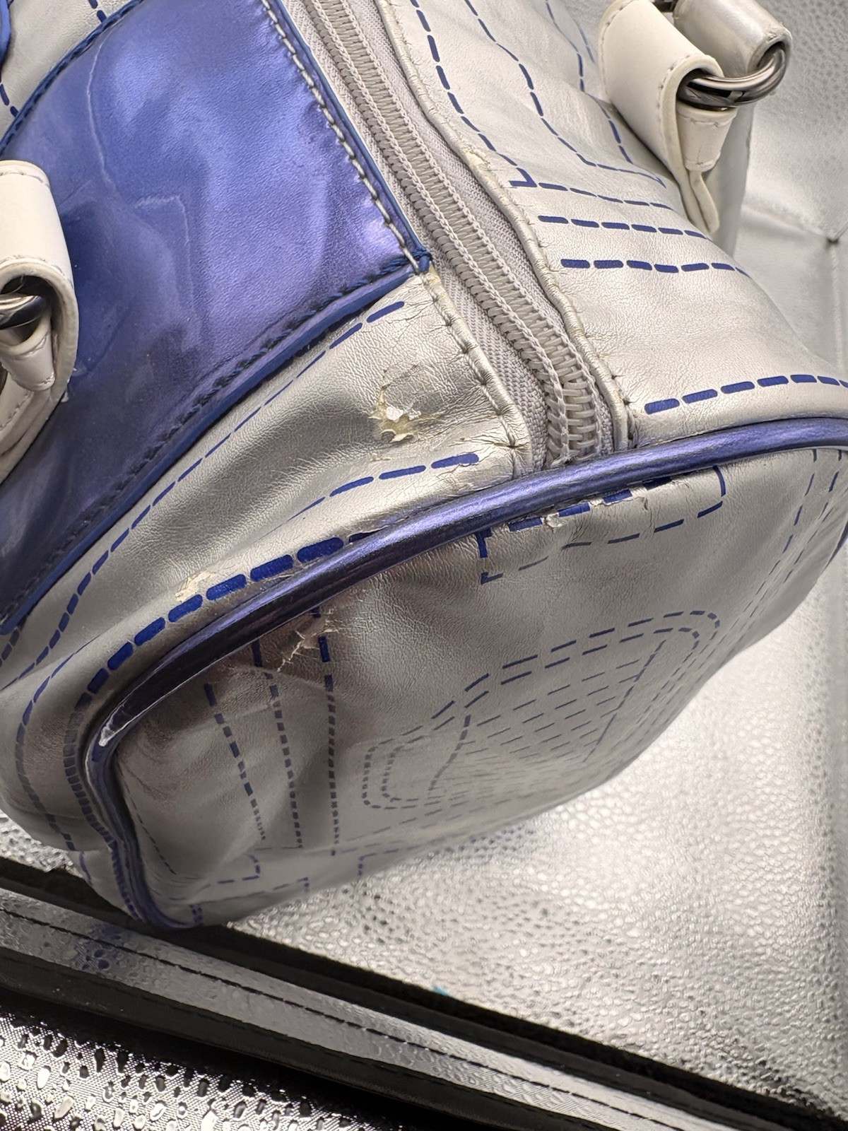 Star Wars R2-D2 Handbag Blue Silver Droid Purse Novelty Bag