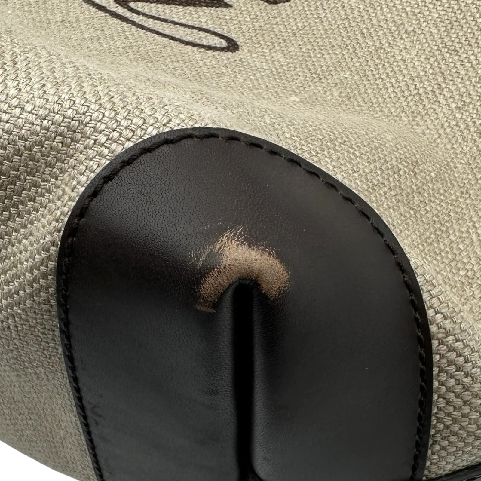 GUCCI Craft Tote Bag Brown Canvas Tote 247209 #OKB6468