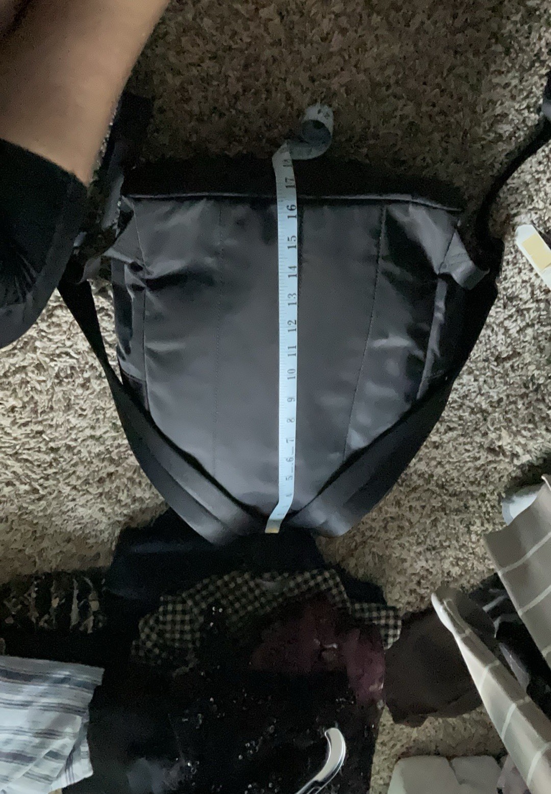 Michael Kors Black Backpack Front Zip Pocket, Silver Hardware, Adjustable Strap
