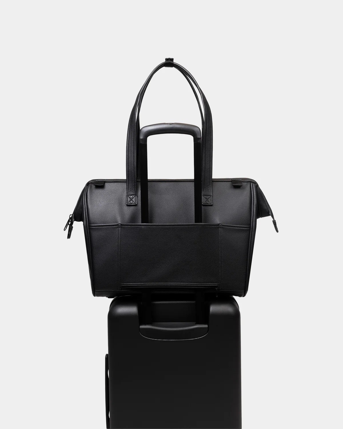 Portland Gear® Cascade Tote Standard ~ Black Leatherlite
