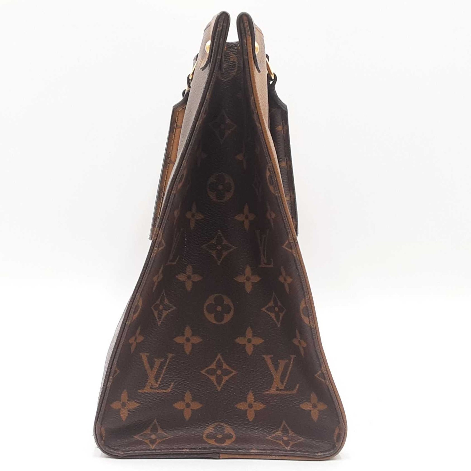 Louis Vuitton On The Go Mm Reverse Canvas Handbag Sd1025rrzdu