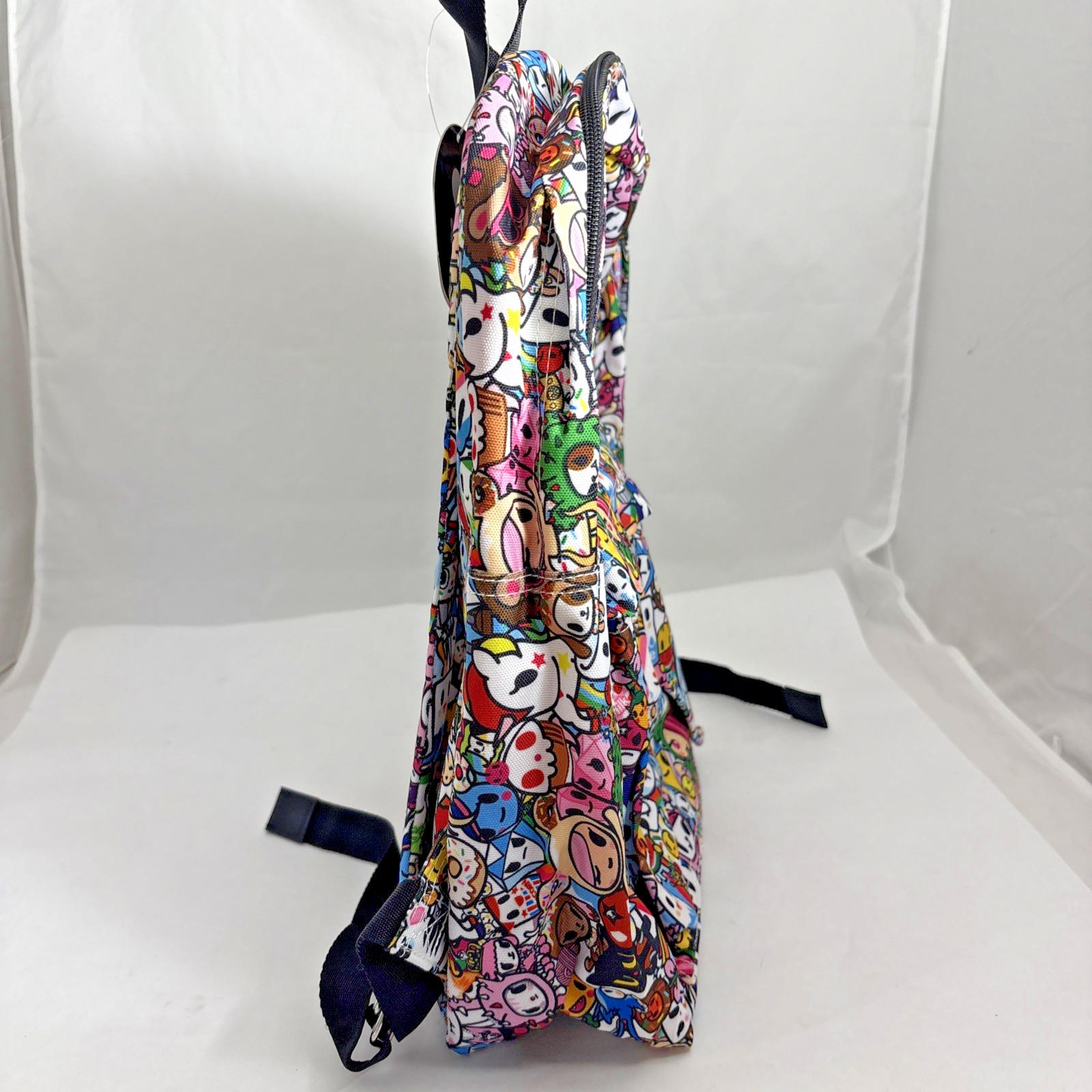 TOKIDOKI Backpack Set New All-Over Print Anime Bag w/ Pencil Case NWT Multi