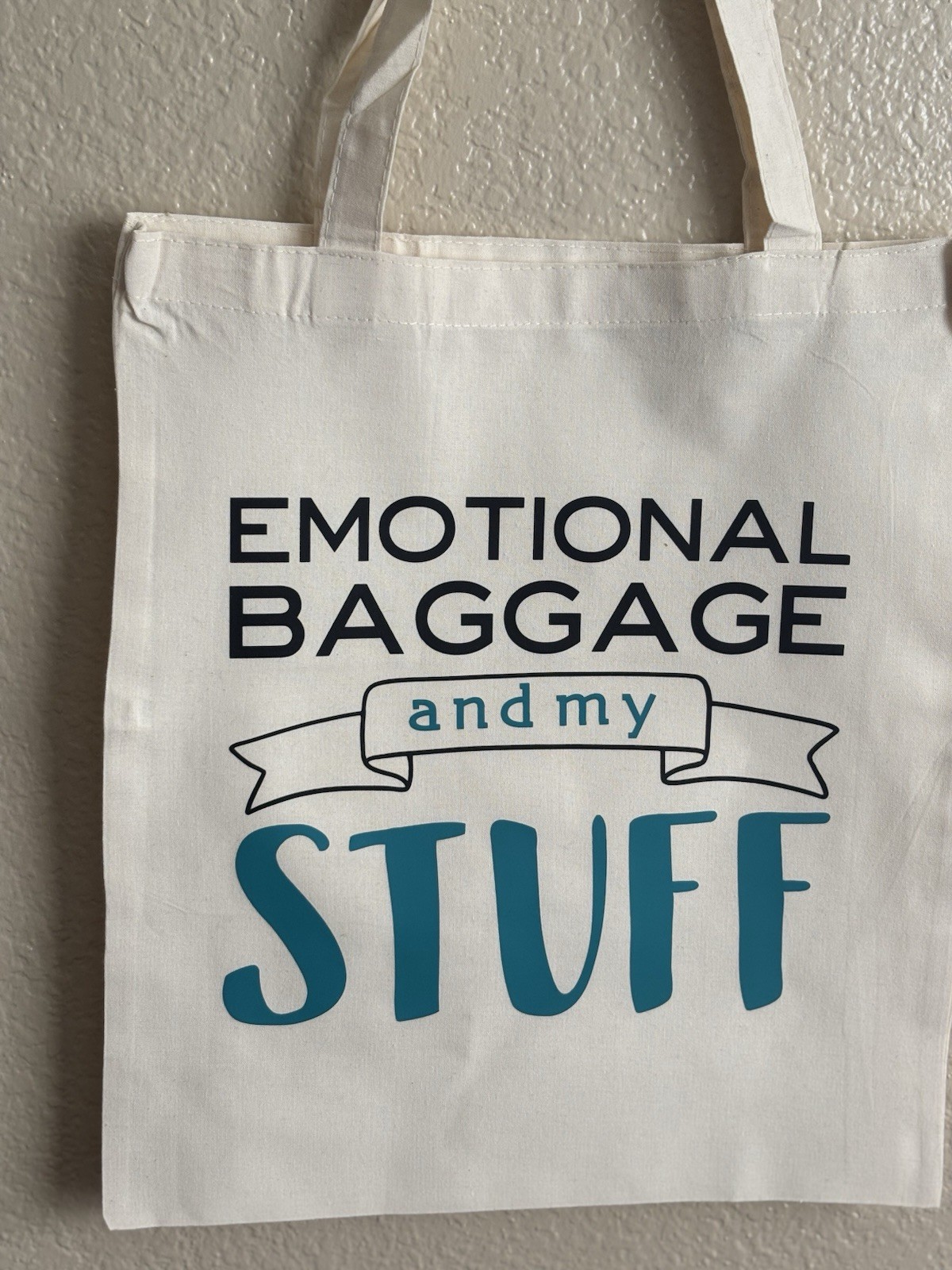 Canvas Tote Bag With Custom Graphic Art Crafted With Love
