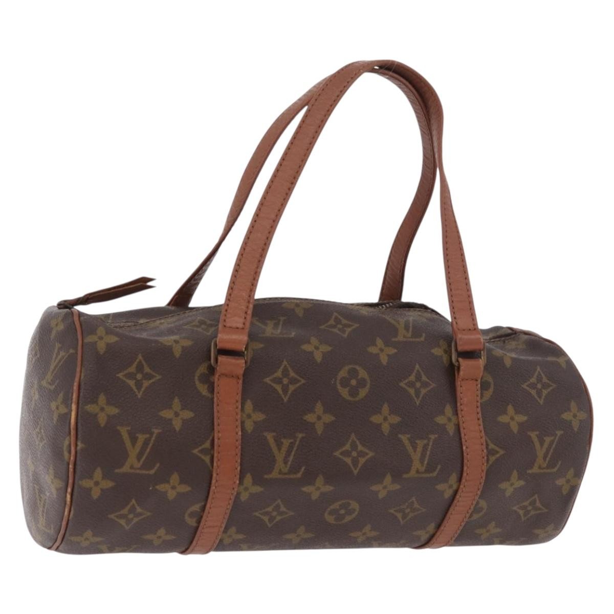 LOUIS VUITTON Monogram Papillon 30 Hand Bag M51385 LV Auth 183008