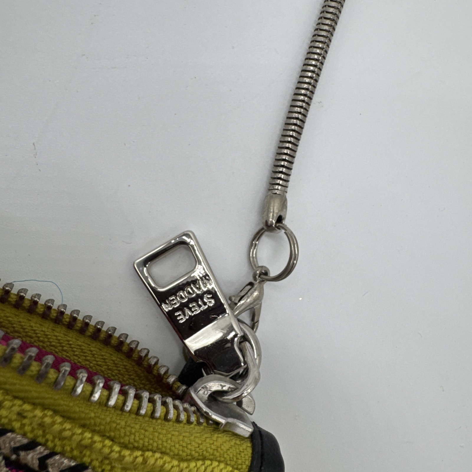 Steve Madden Boho Embellished Crossbody tassel Beaded Shell Festival Purse India