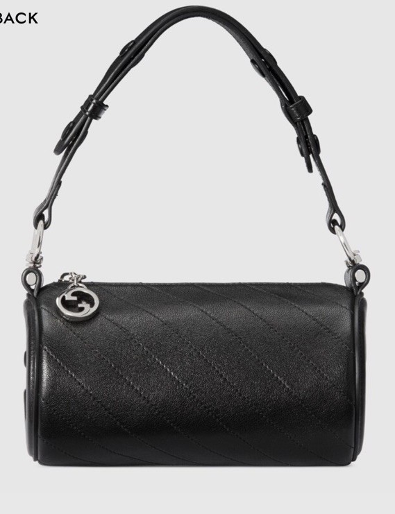 New Gucci Blondie Mini Shoulder Bag w/Receipt Black