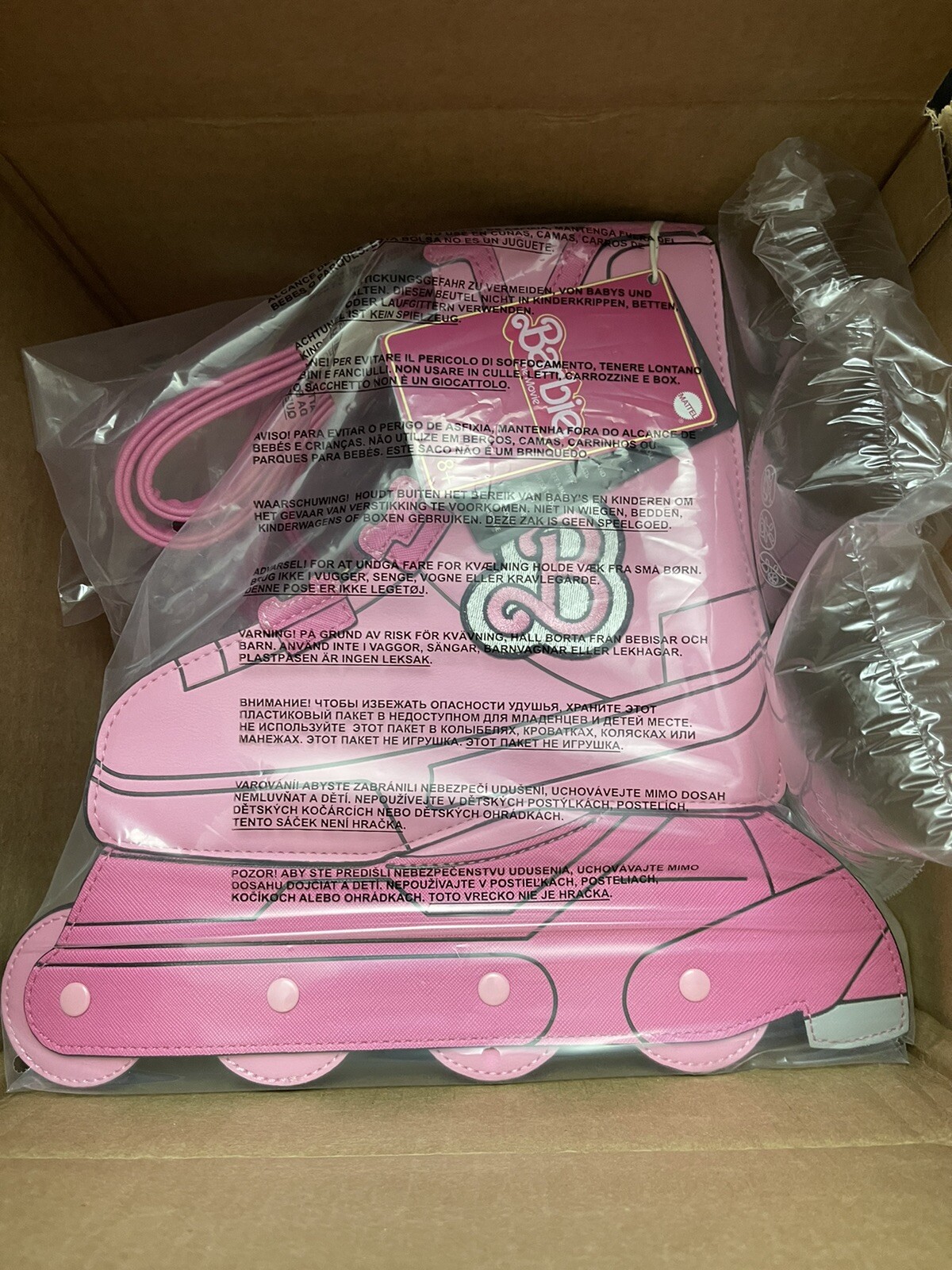 Loungefly Barbie The Movie AMC Exclusive Roller Skate Crossbody Bag