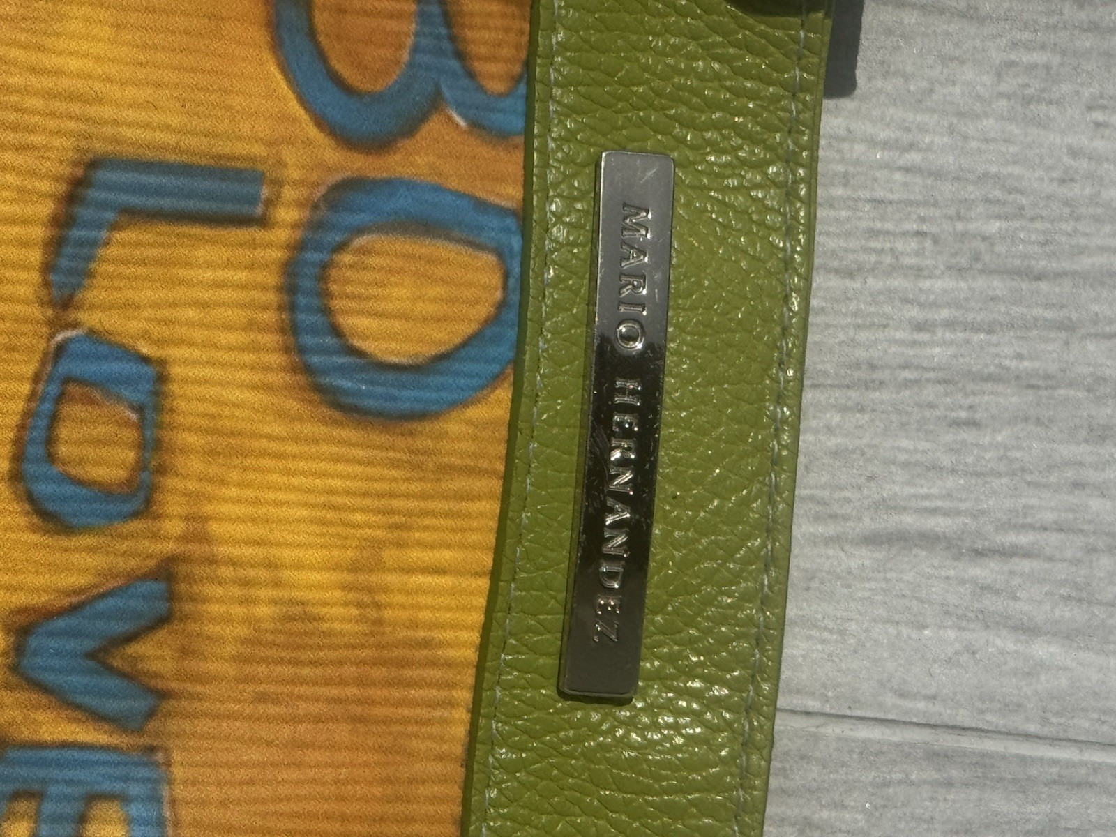 Mario Hernandez DeBilzan Tennis Art Crossbody Bag Colombia Bolso