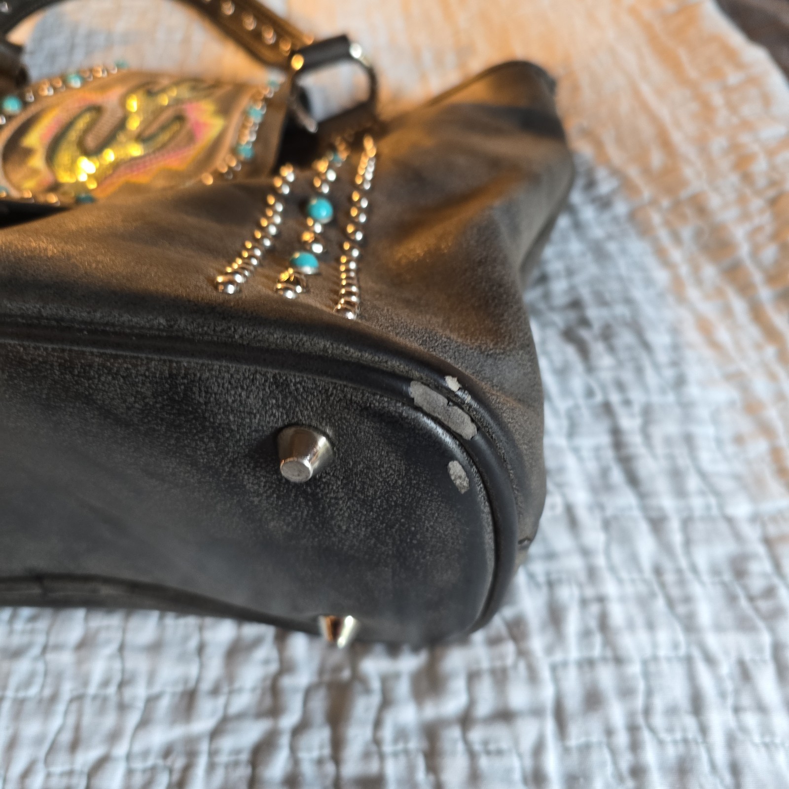 American Bling Western Cactus Style Conceal & Carry Shoulder Bag. 4