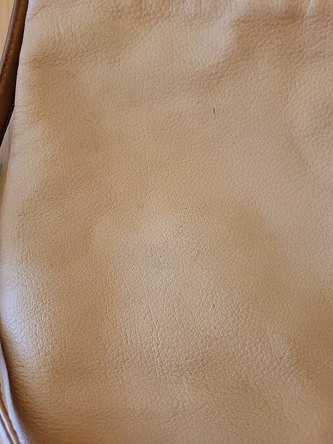 HOBO International Blaze Convertible Leather Backpack Tote Bag Camel