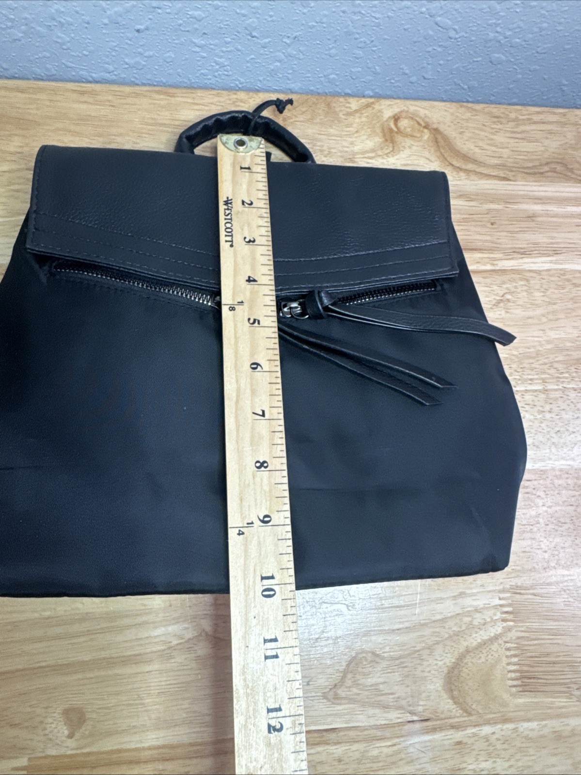 Botkier New York Trigger Black Nylon Mini Backpack NEW