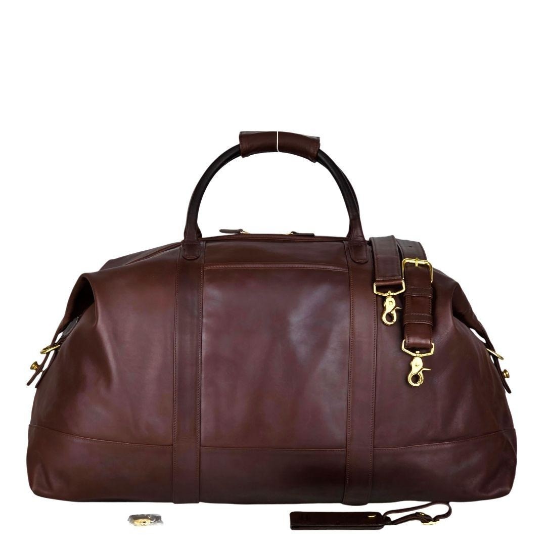 COACH Vintage Boston Bag 0503 Brown Leather USA 2Way Used
