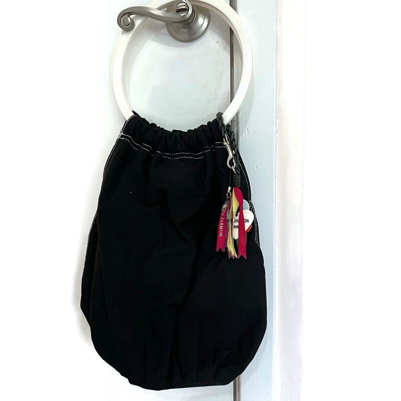 Tara Jarmon Paris x Target Hobo Charm Bag Round Lucite Handle Whimsical