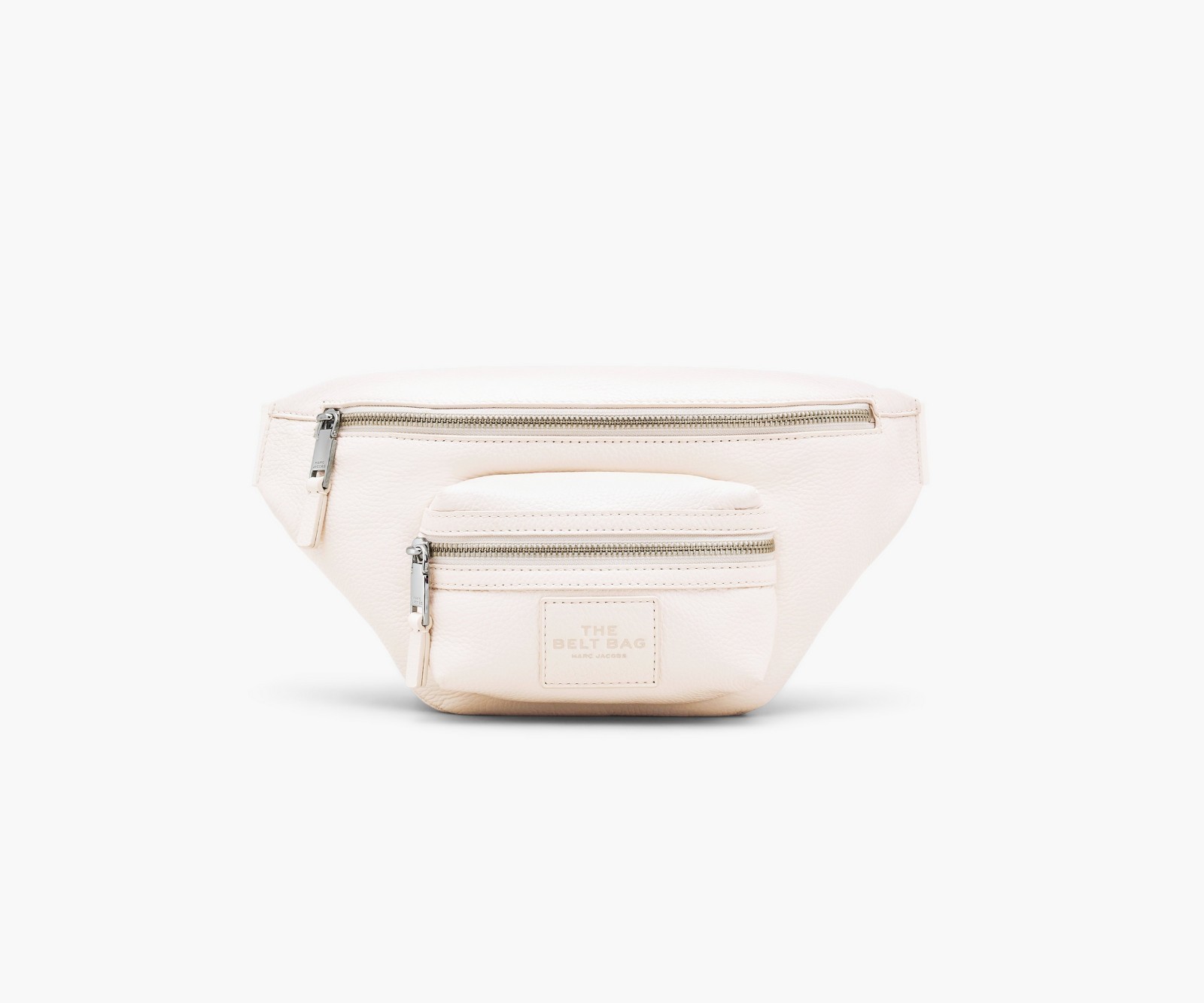 Marc Jacobs The Leather Belt Bag in Cotton/Silver