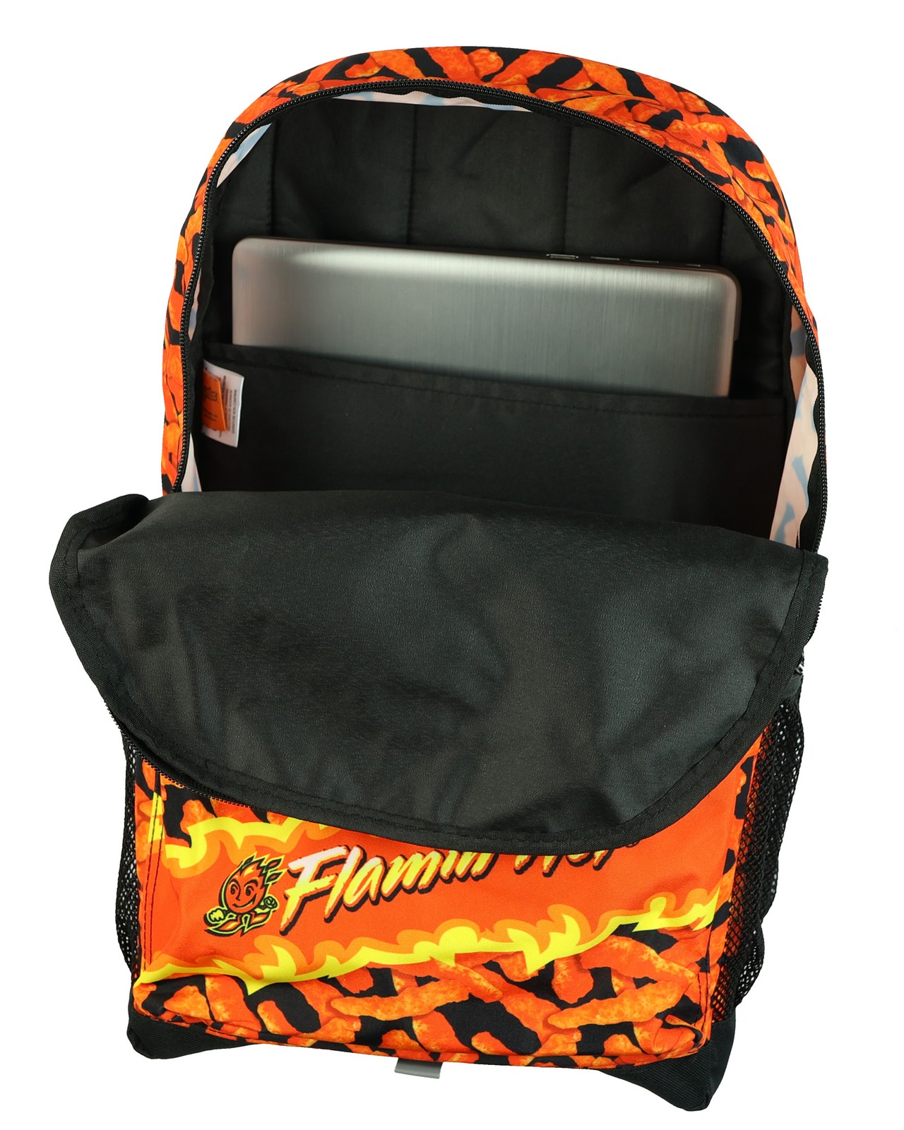 Flamin’ Hot Cheetos Backpack Multipurpose Tote Bag with Adjustable Straps 18″