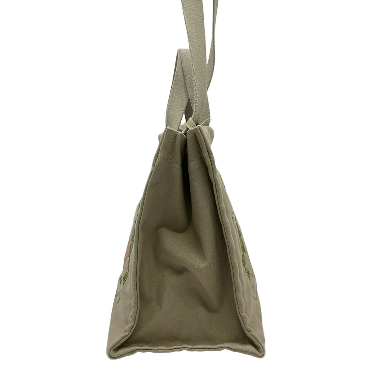 HUNTING WORLD Beige Multi Cotton Shoulder Bag