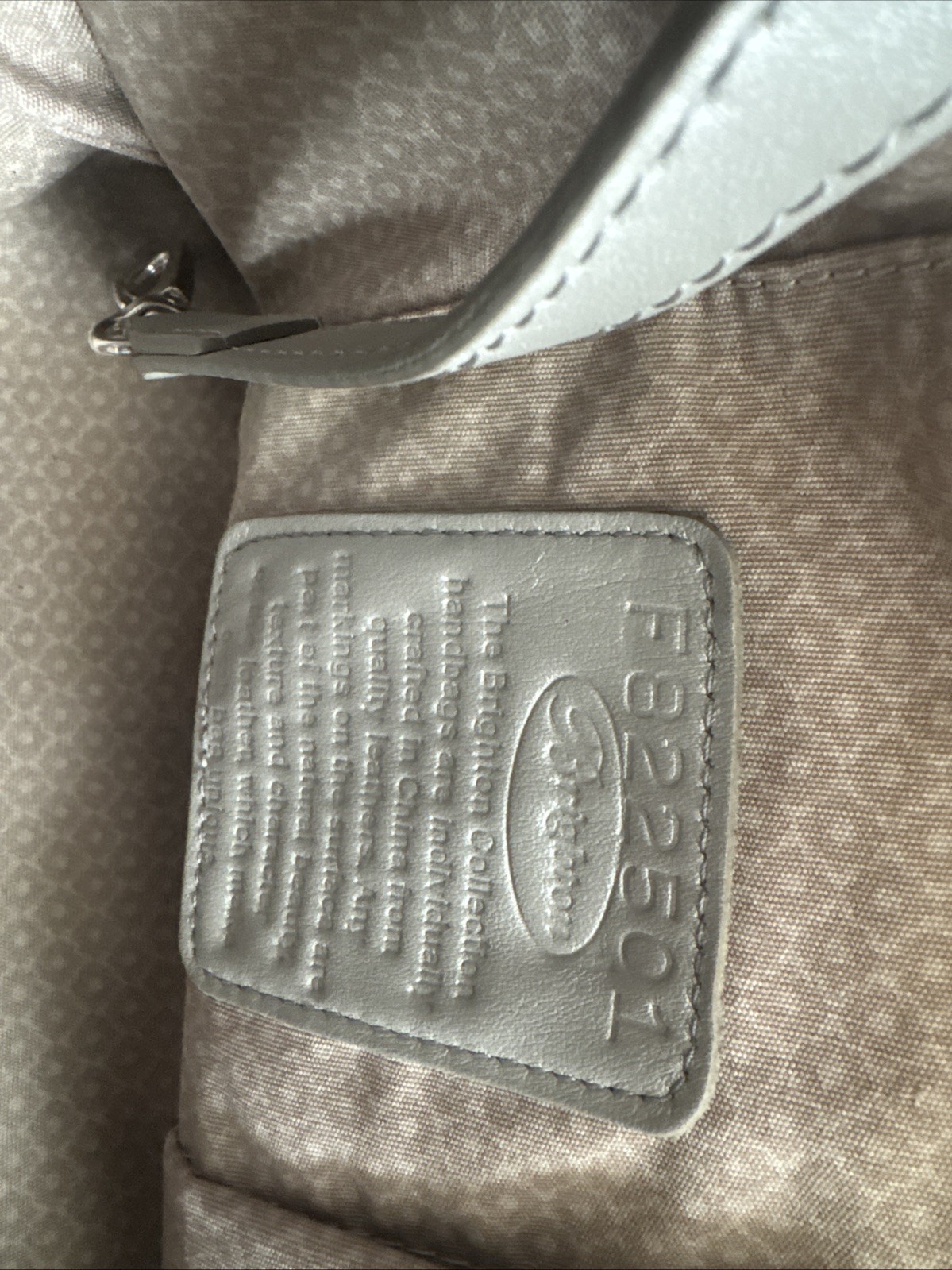 Brighton ReedLeather Shoulder Tote Handbag Soft Tough Purse