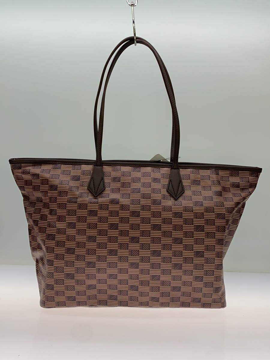 MOREAU PARIS Tote bag Monogram Brown All-over Pattern Gold Hardware Women’s