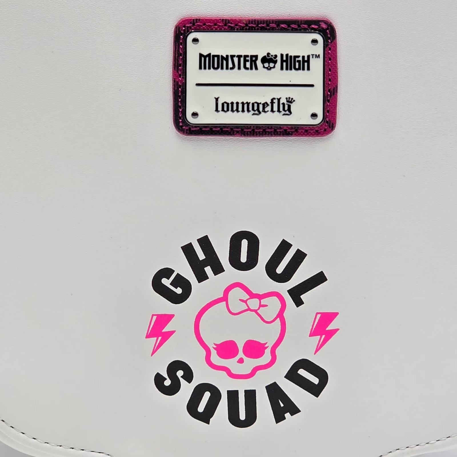 Loungefly Monster High Skullette Figural Crossbody Bag with Coin Bag New