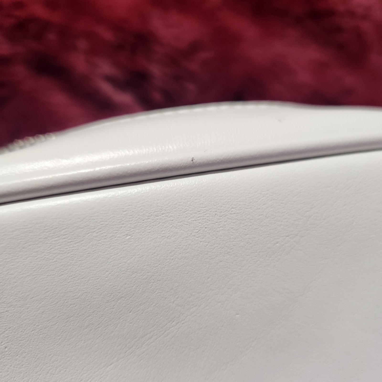 STATE Bennett Fanny Pack White Smooth Leather Crossbody Waist Belt Bag Purse NWT