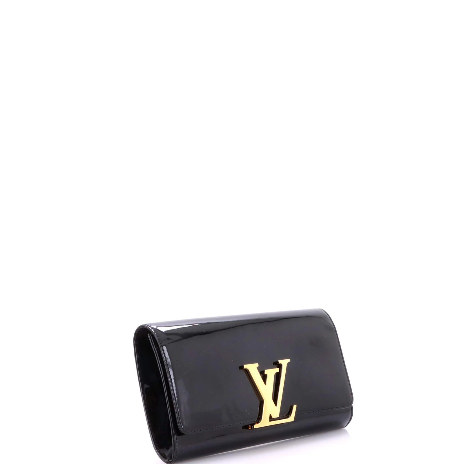 Louis Vuitton Louise Clutch Patent Long