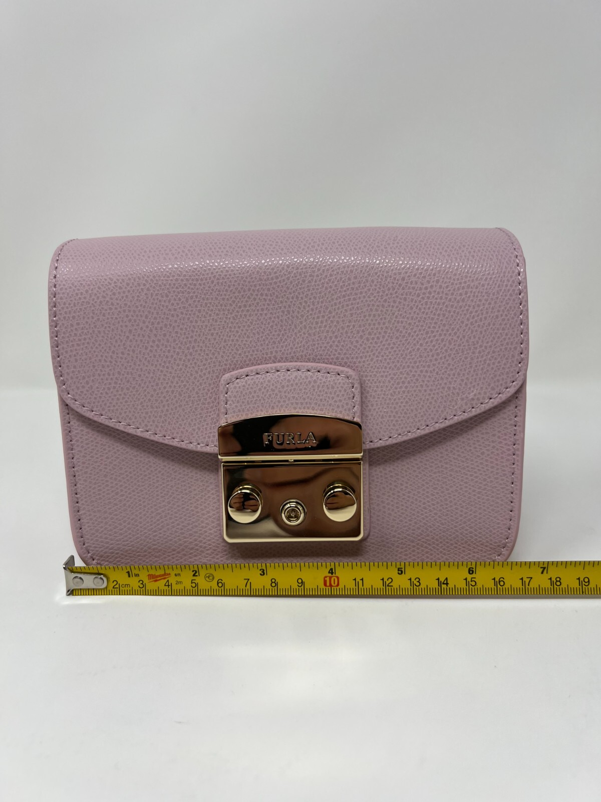 Furla Metropolis Mini Crossbody (Camelia) Cross Body Handbags