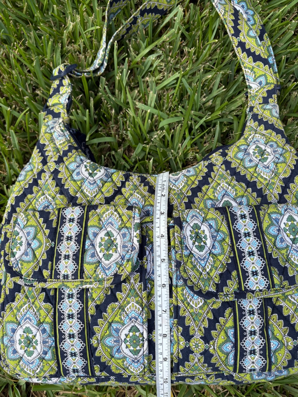 Vintage Vera Bradley Cambridge Cargo Sling Shoulder Bag Retired Print