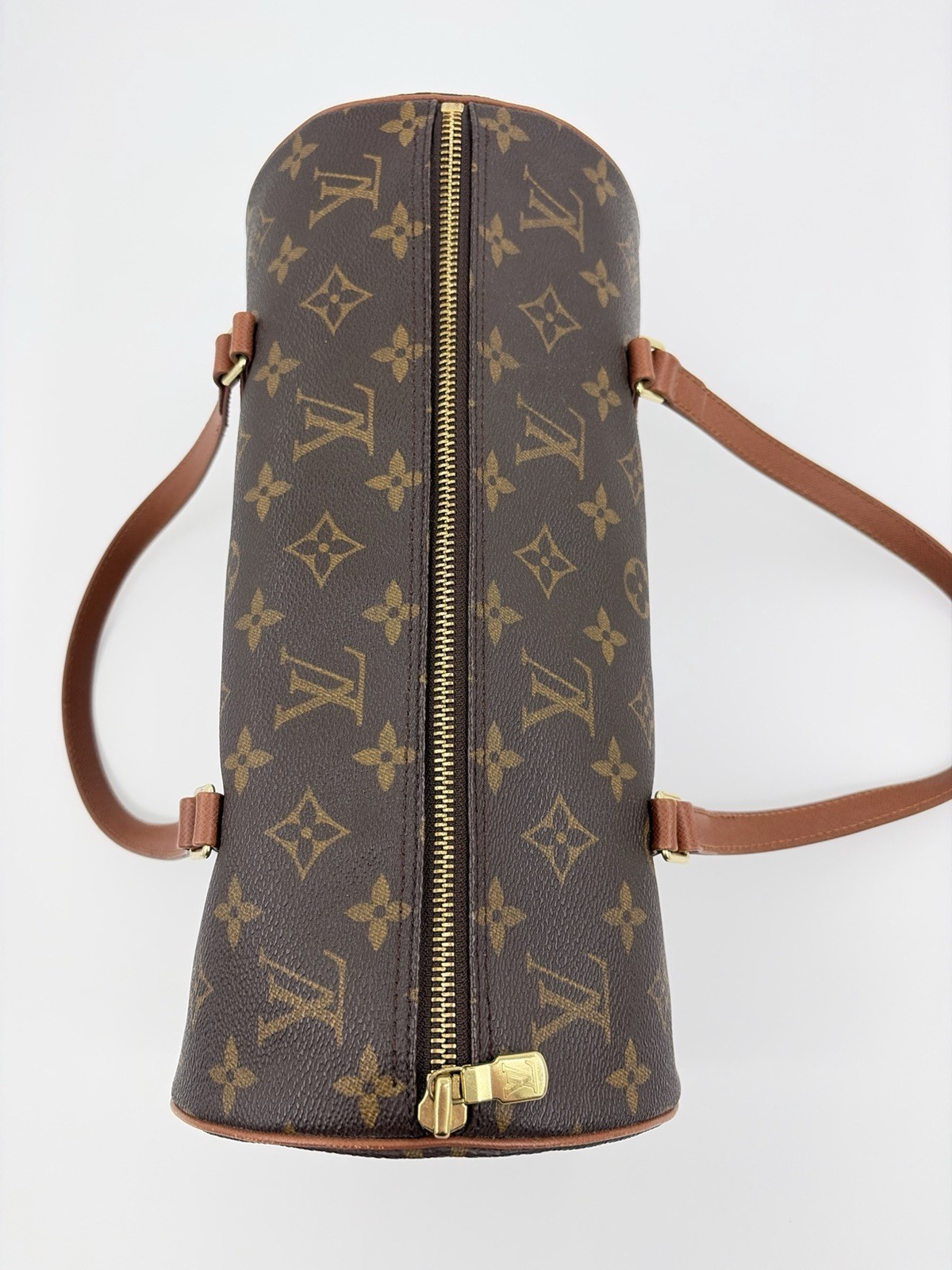 LOUIS VUITTON Papillon 30 Monogram Handbag Pouch M51365 Authentic 74