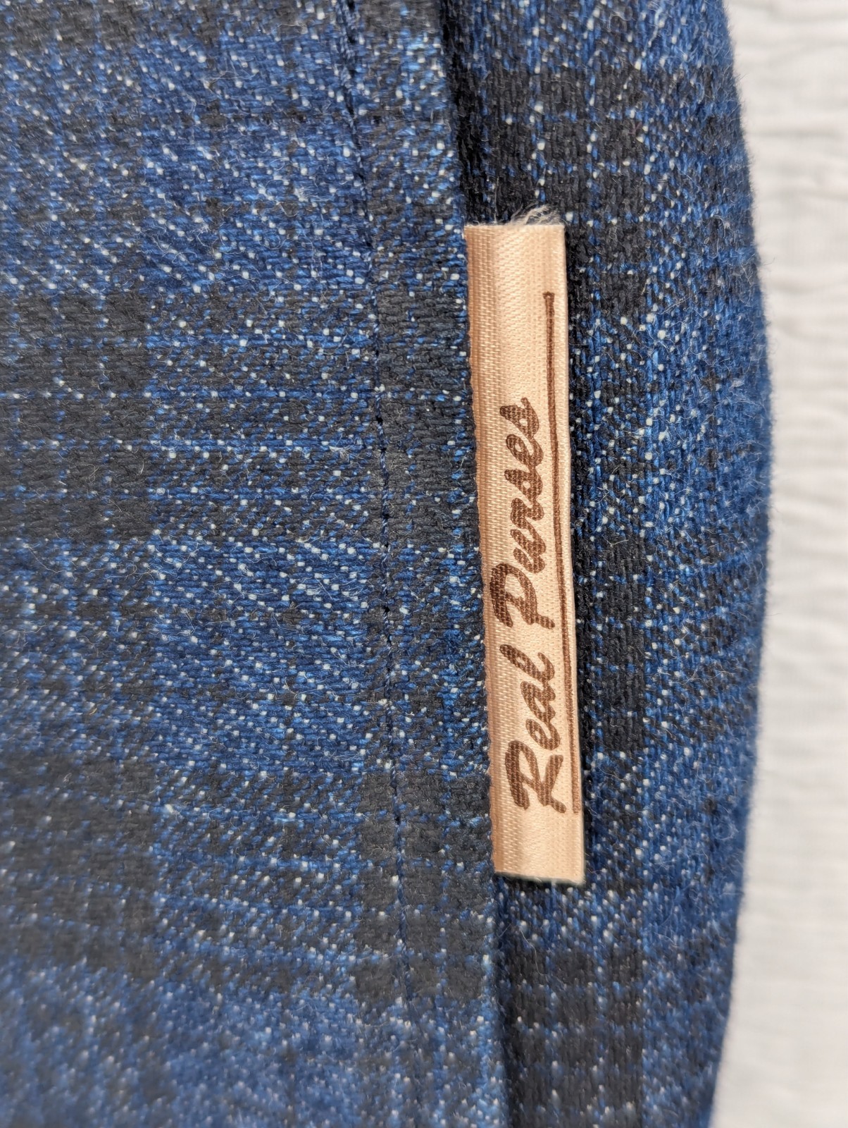 Unique Denim & Wood Purse Shoulder Bag – Real Purses