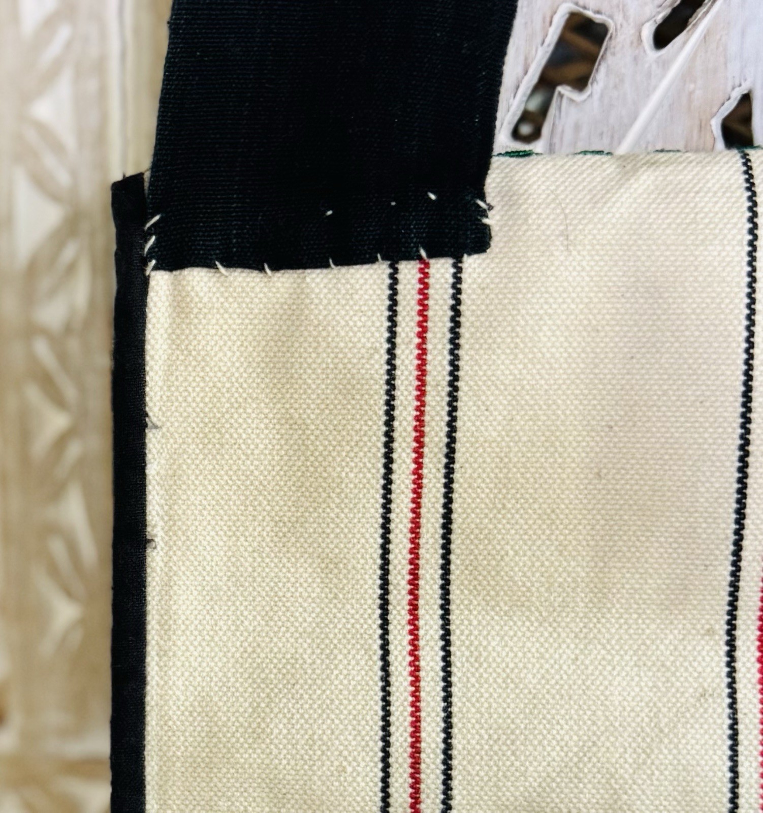 Boho Embroidered Metallic Canvas Crossbody Tote Bag Purse Pocket