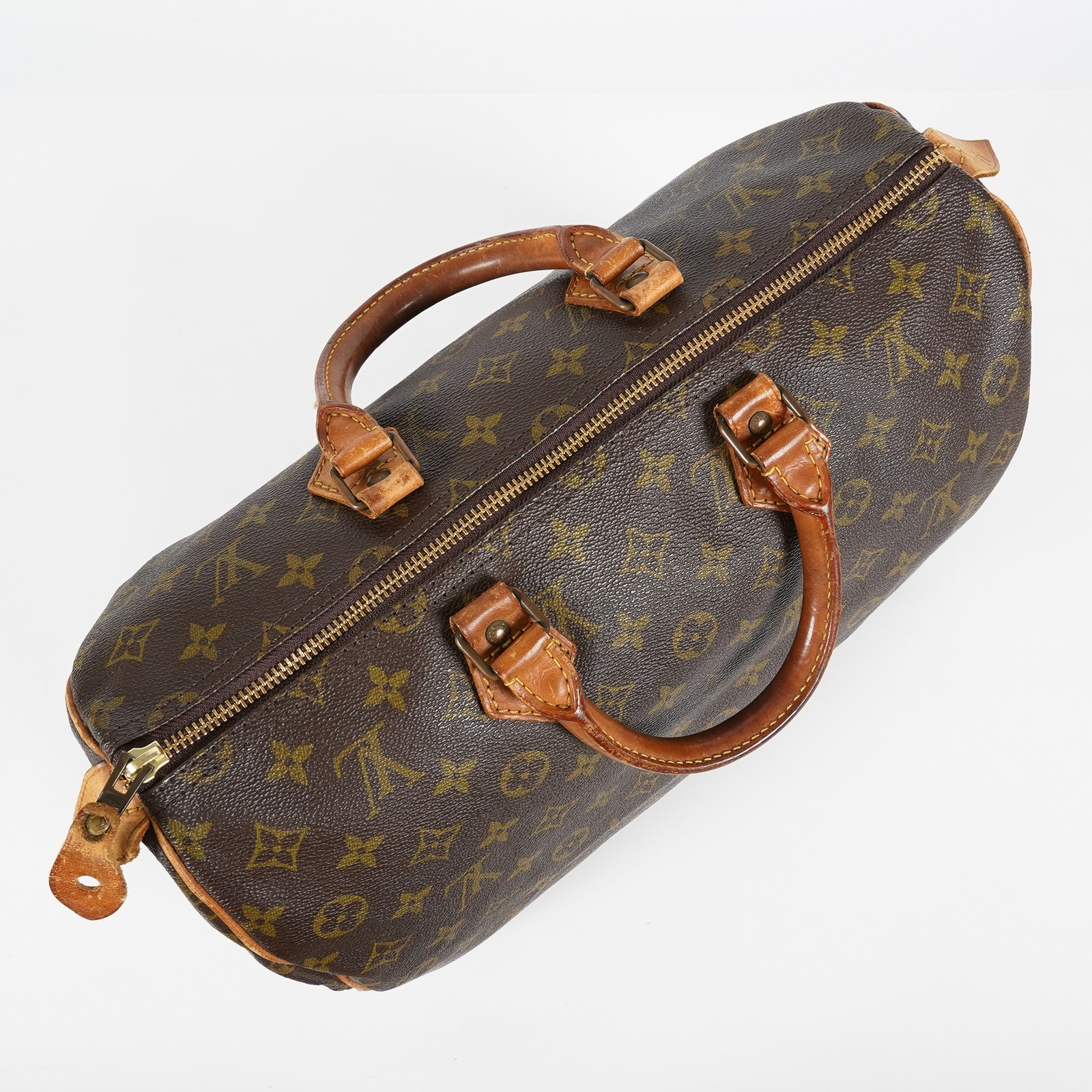Louis Vuitton Speedy 35 Monogram Canvas Handbag vintage M41524 07A194290024
