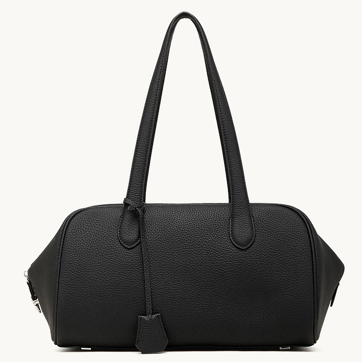 Soft Togo Cow Leather Women’s Handbag, Genuine Leather Underarm Bag Bucket bag