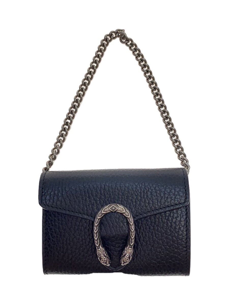 Gucci Dionysus Chain Shoulder Bag Black W/box