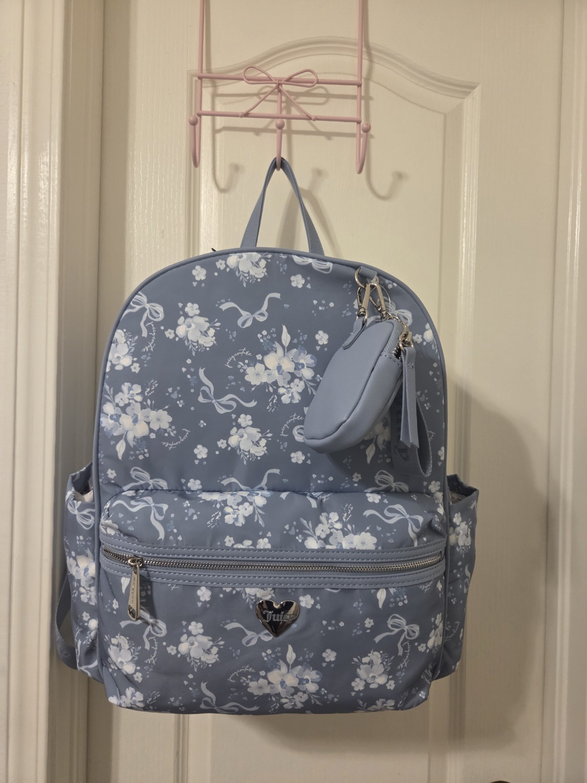 NWT Adorable Couquete Juicy Couture Blue Travel Back Pack