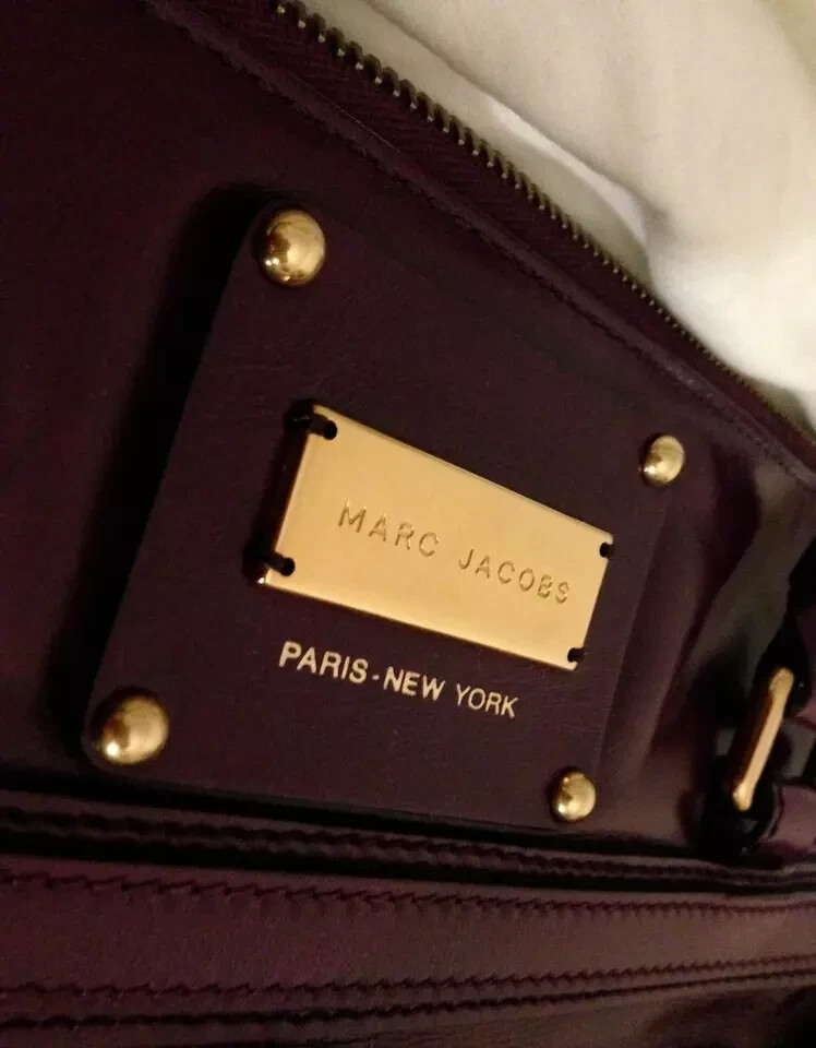 1 MARC JACOBS BAG PURPLE JEN or ORANGE CECILIA Leather snake embossed $1,400 NWT