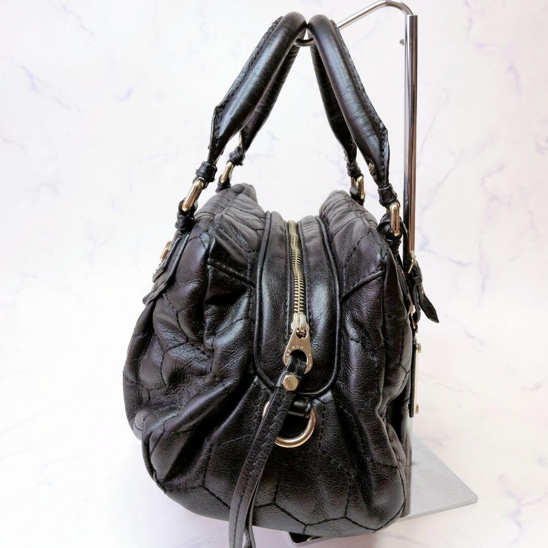 MARC BY MARC JACOBS Shoulder Bag Leather Black Vintage Authentic From Japan