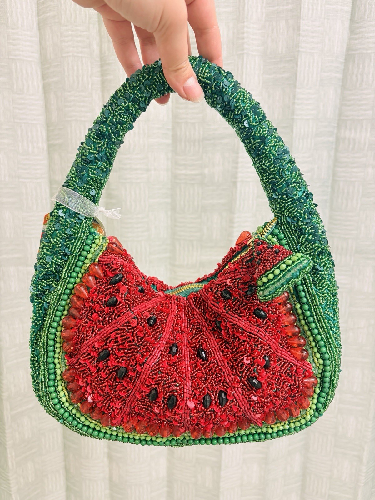 Viral Beaded Watermelon Handbag