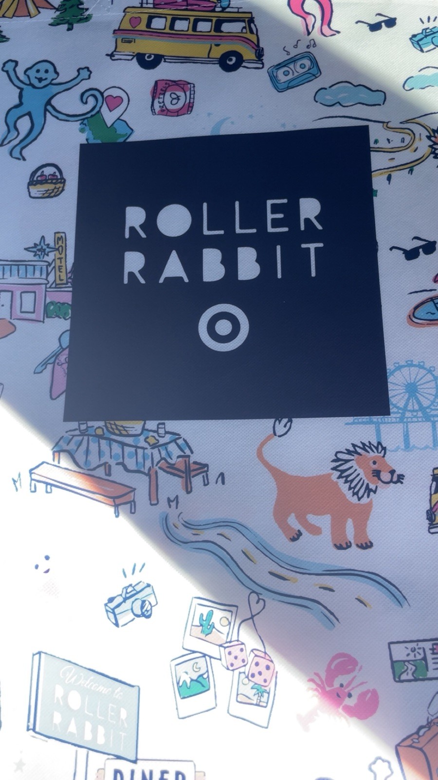 Roller Rabbit x Target Exclusive Shopping Bag