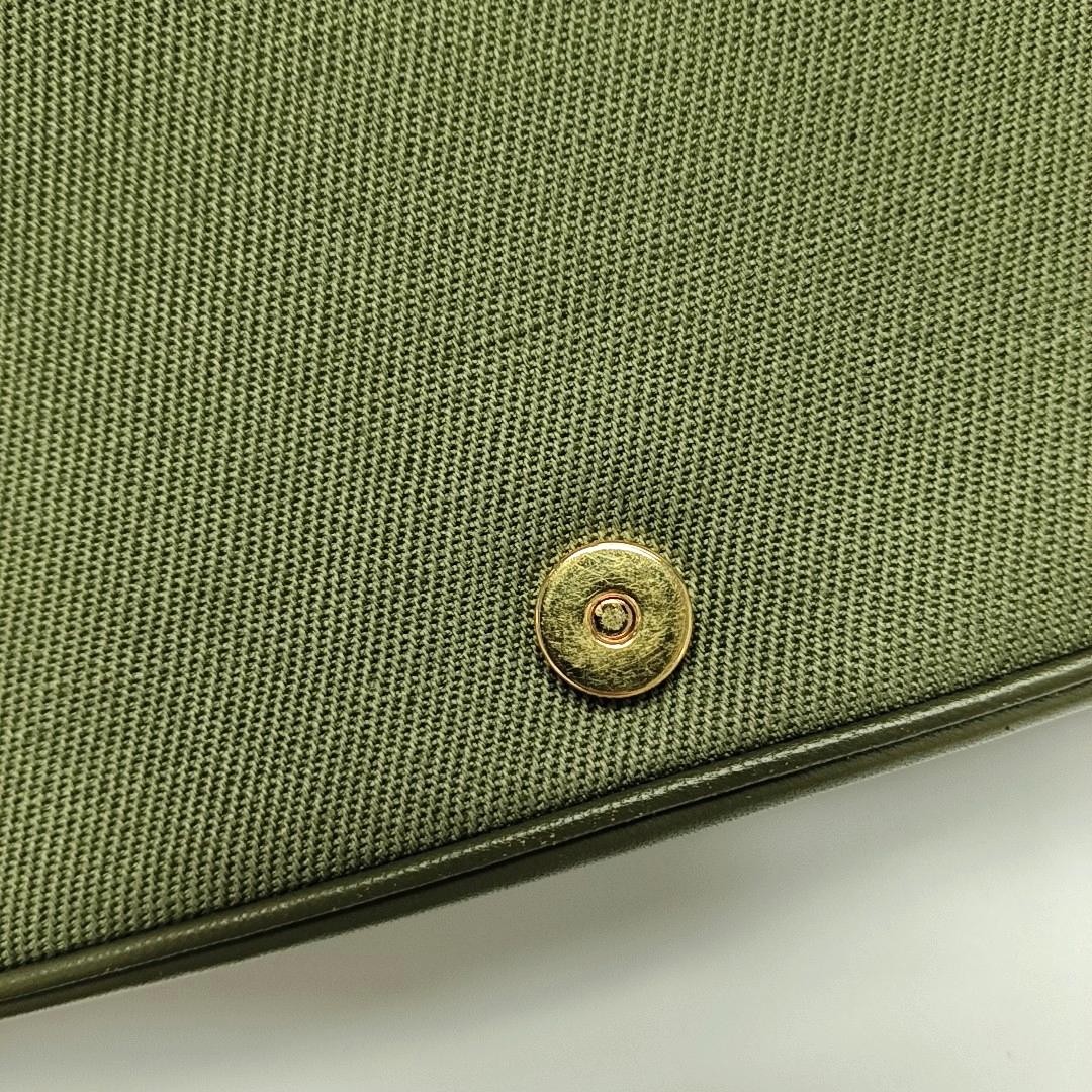 Burberry Printed Blended Canvas Cotton Linen Rona Bag – Very Good #TGUVEX
