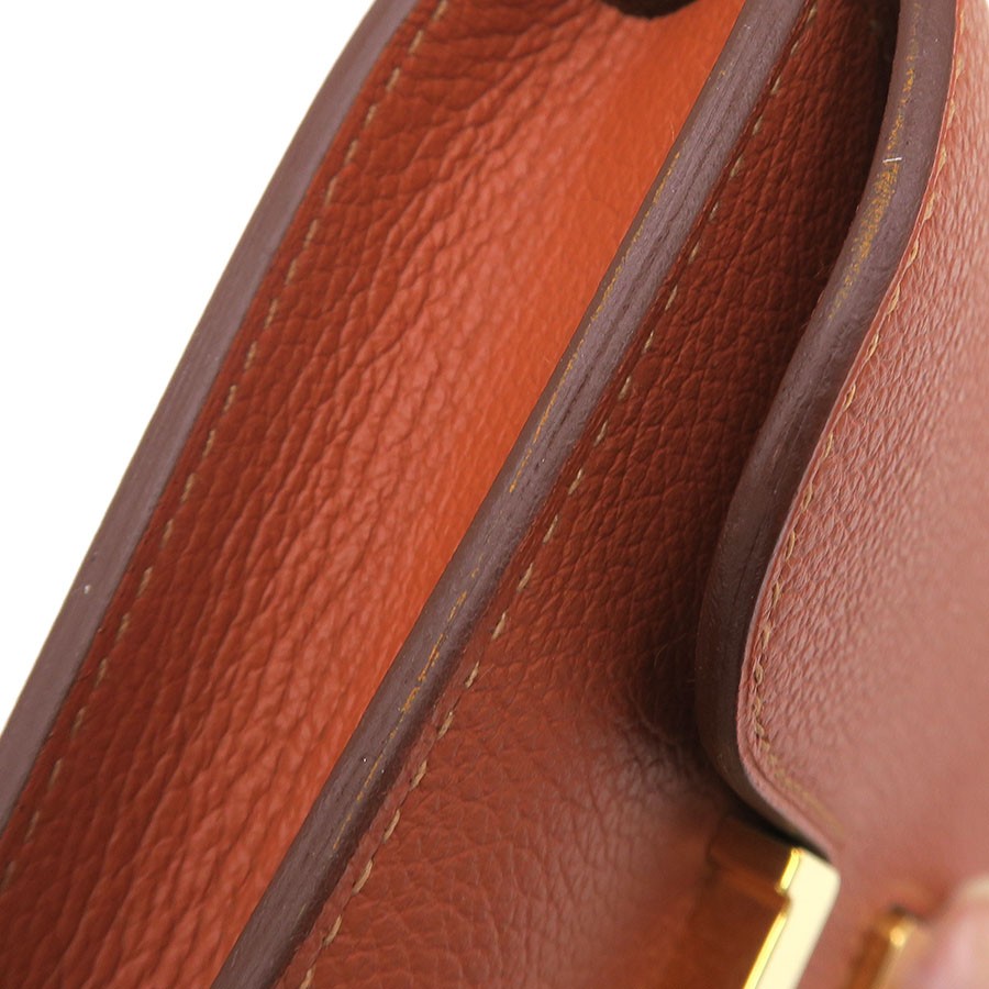 Hermes Constance Brown Bag 2021 Z Stamp #SAB16507