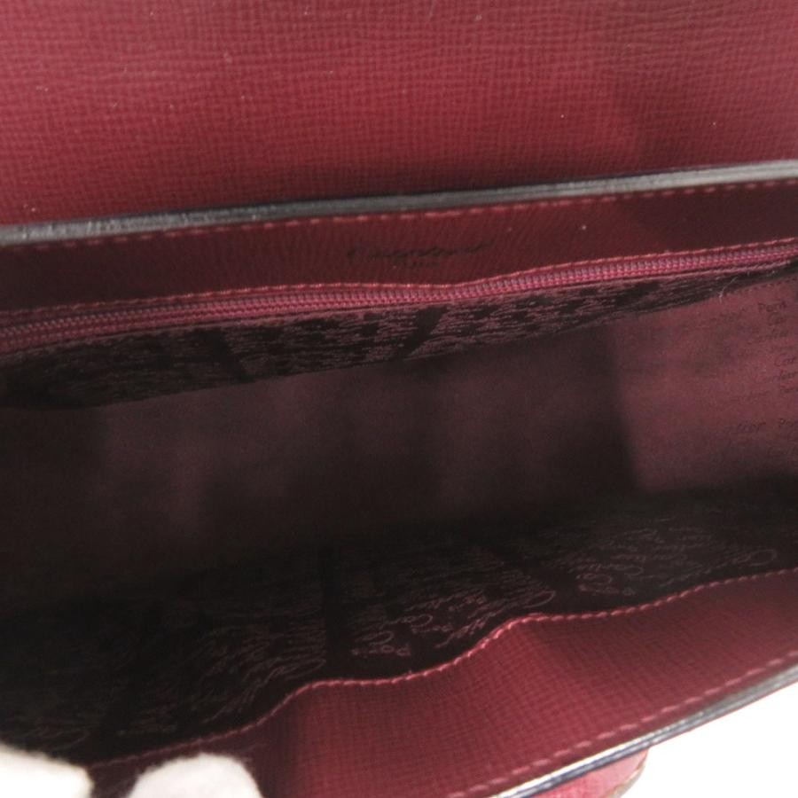 CARTIER Bag: Must Line Bordeaux W28H24D8cm;