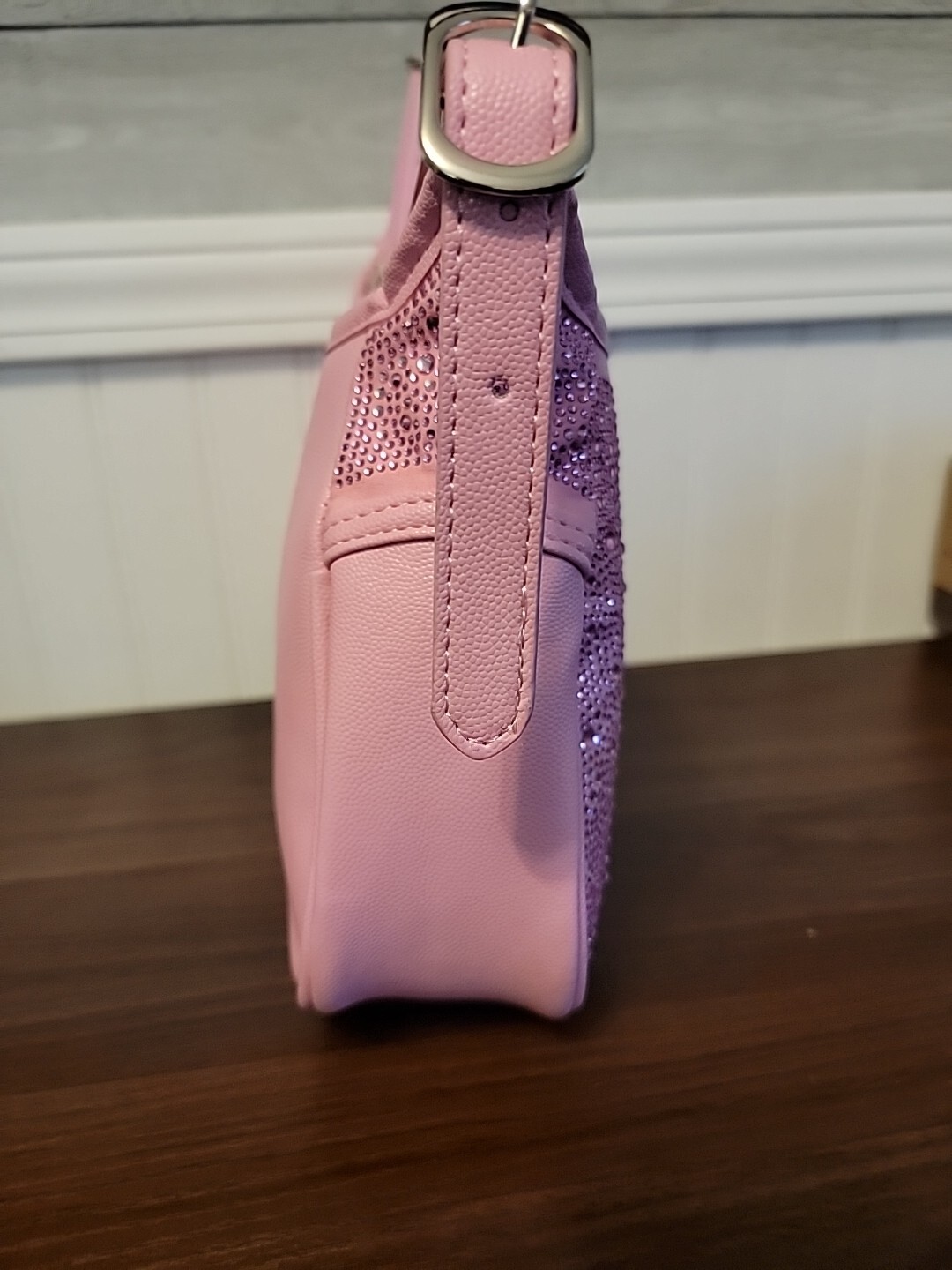 Steve Madden~Fondant Pink~Embellished Shoulder Bag~NWT~DT623385