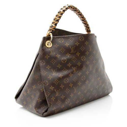 DAMAGED – Louis Vuitton Monogram Canvas Braided Artsy MM Shoulder Bag