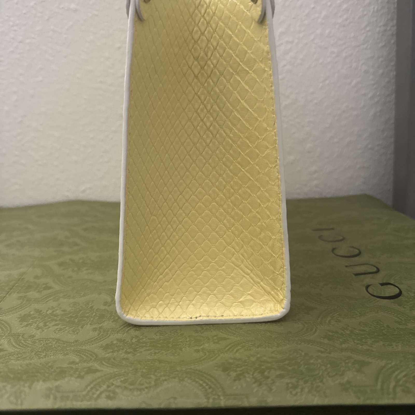 Ebay Live Listings – 51633 Louis Vuitton Yellow & White Full Python OnTheGo PM