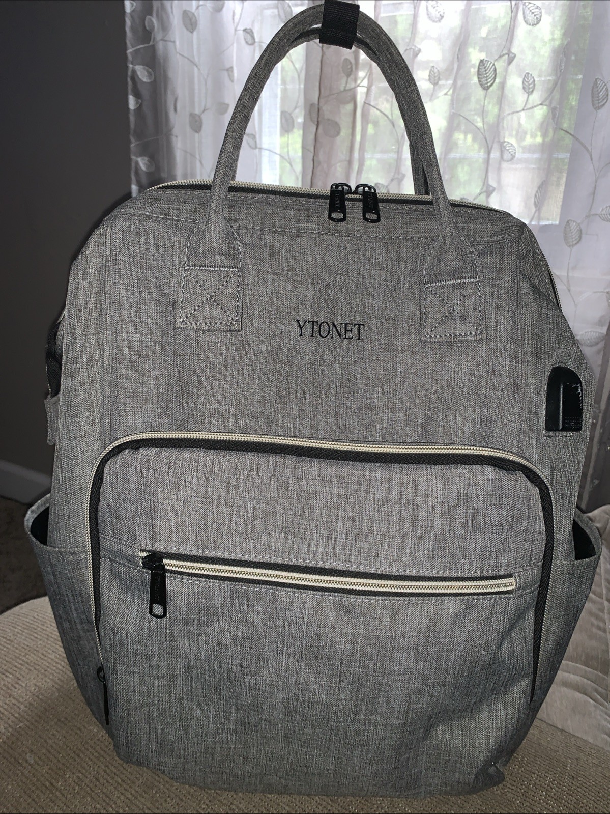 YTONET Laptop Backpack for Women Or Men Travel Backpack with USB Charging Port