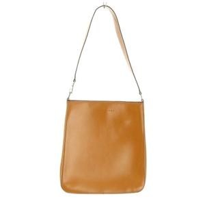 Trussardi Leather Shoulder Bag Brown AB Vintage 27.5cm (10.8″) x 9.8″