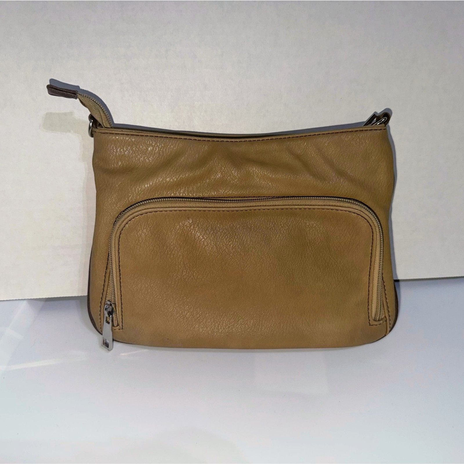 Shyanne Western Crossbody Bag Tan Sequin Aztec Rhinestone Concho NO STRAP