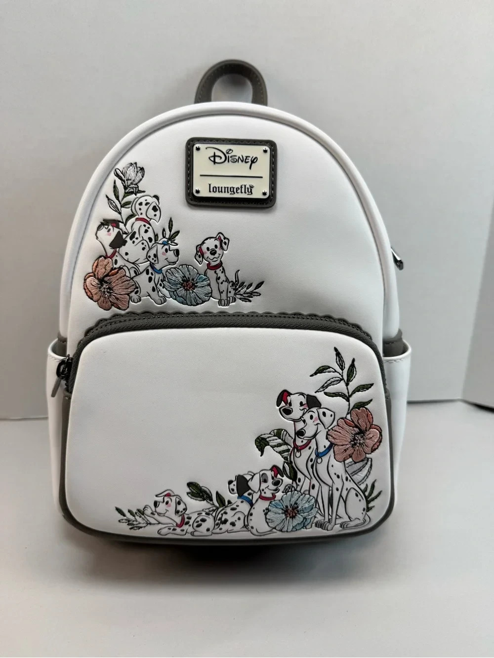 Loungefly Disney 101 Dalmatians Floral Puppies Mini Backpack